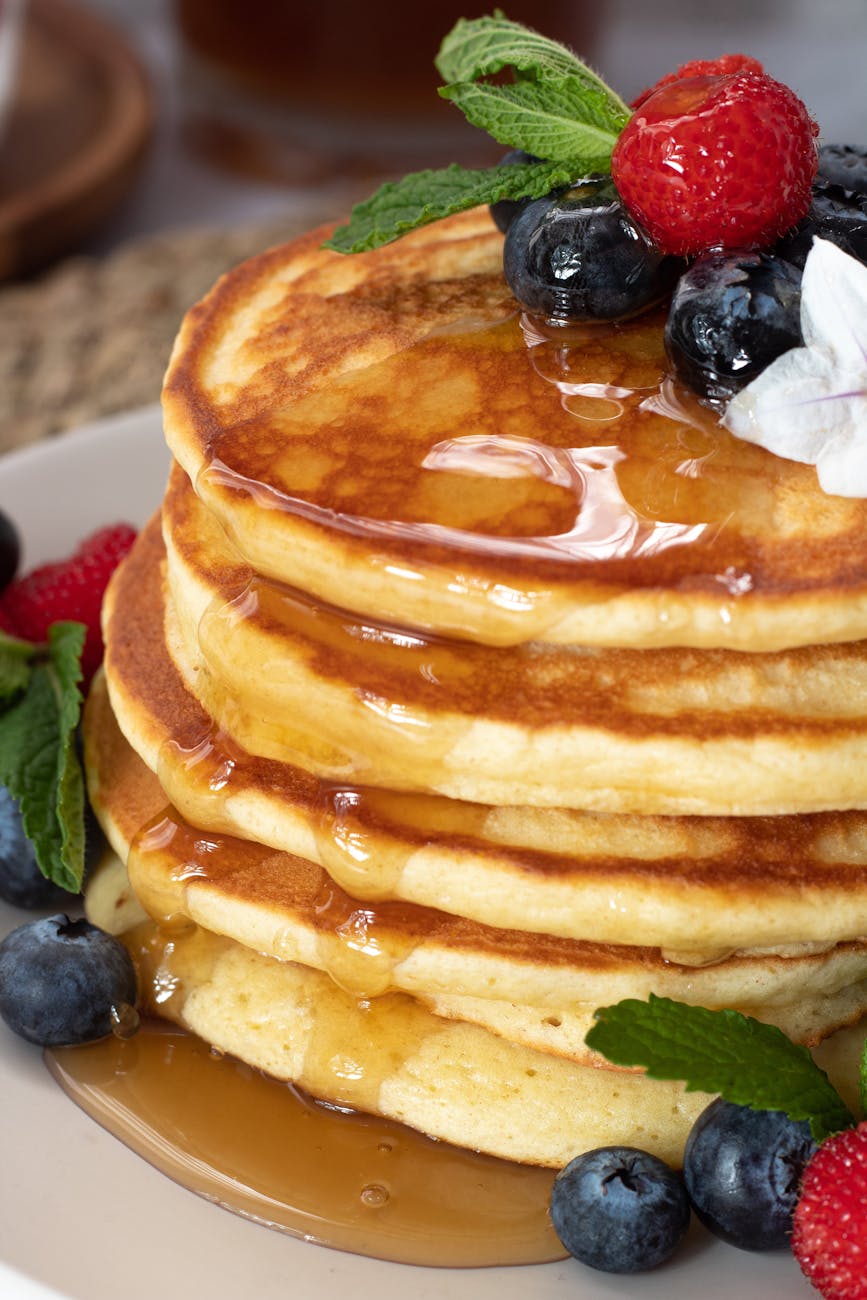 Fluffy Vegan Breakfast Pancakes Recipe